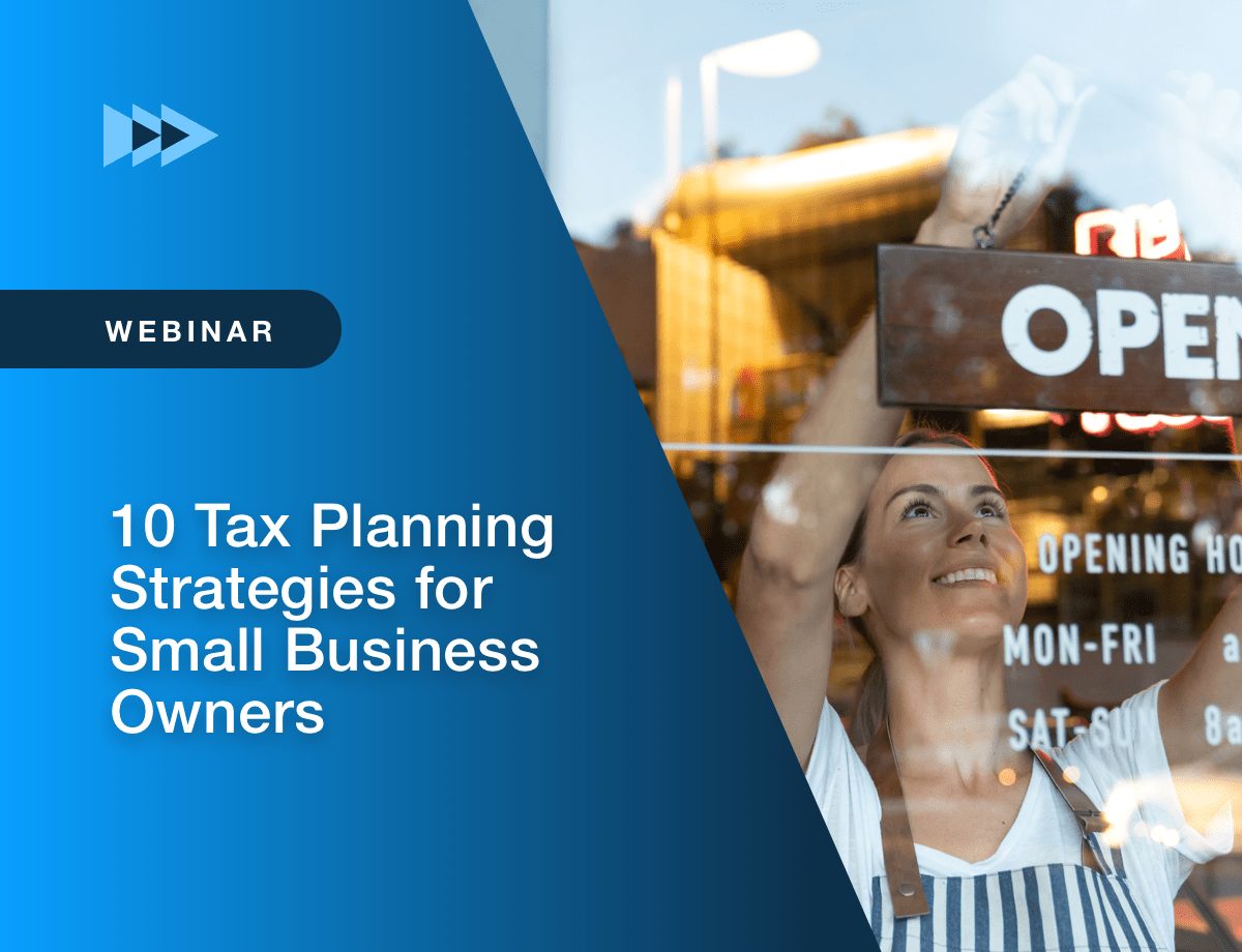 10 Tax Planning Strategies for Small Business Owners