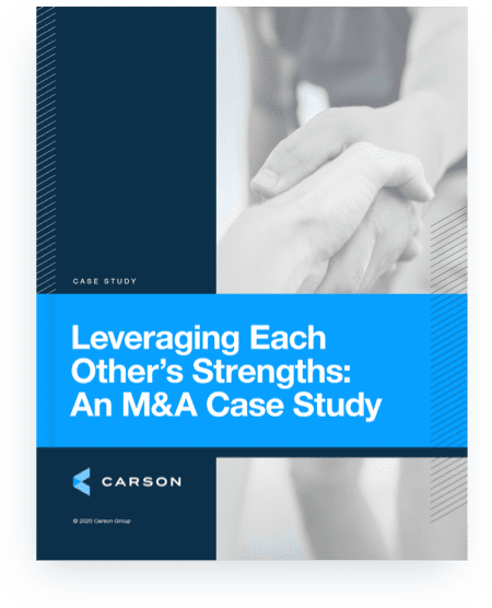 Leveraging Each Other’s Strengths: An M&A Case Study