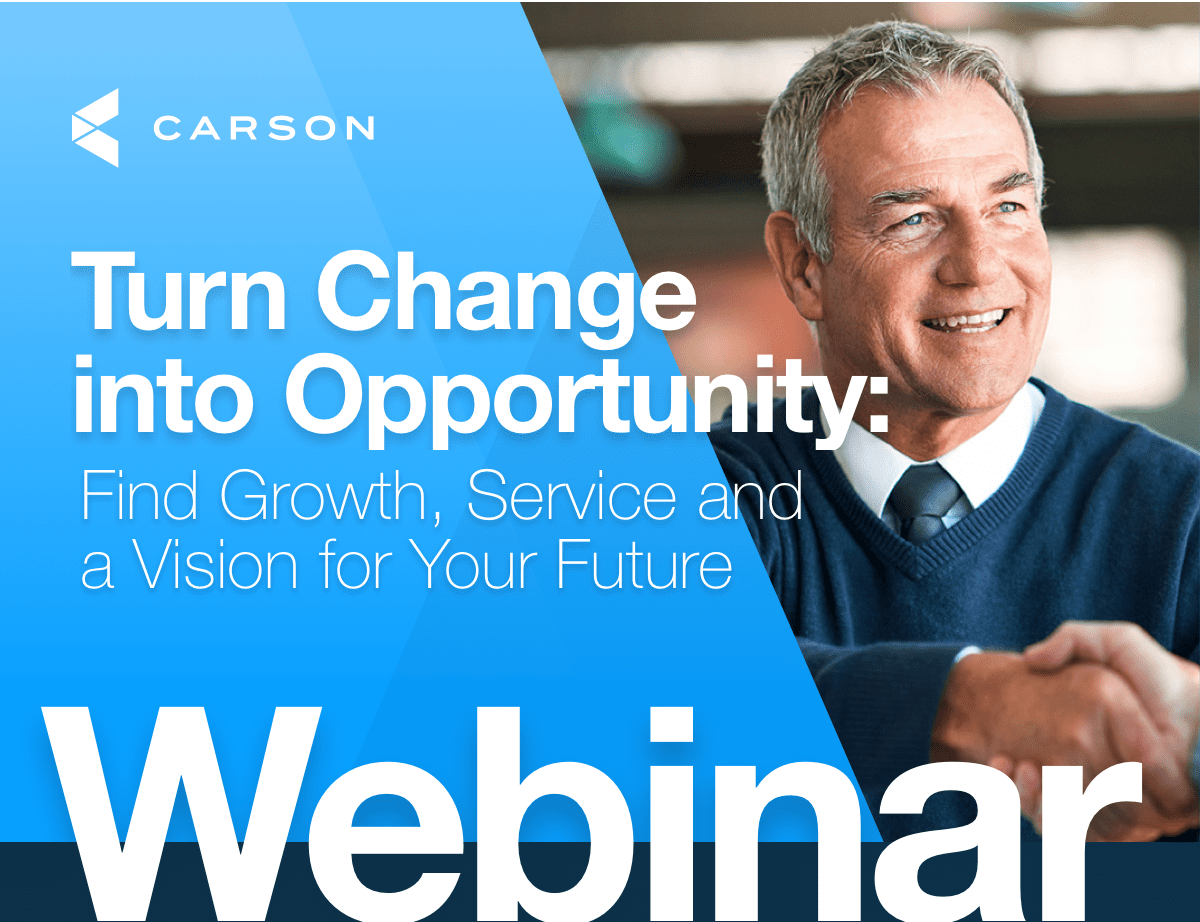 Turn Change into Opportunity: Find Growth, Service and a Vision for Your Future