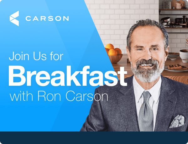 Join Ron Carson for Breakfast in Boston