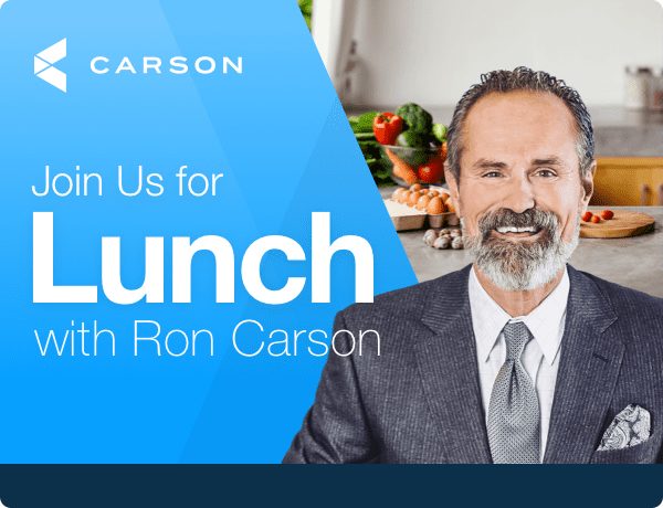 Join Ron Carson for Lunch in Dallas