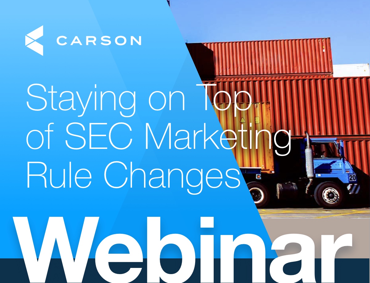Staying on Top of SEC Marketing Rule Changes