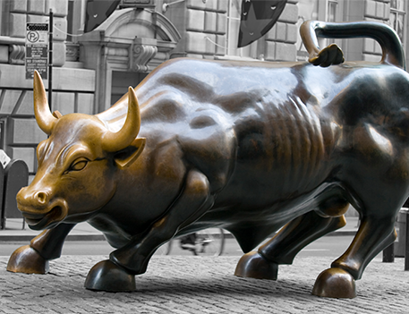 Wall Street Bull Statue