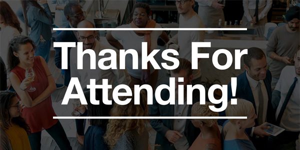 Generic-ThanksForAttending