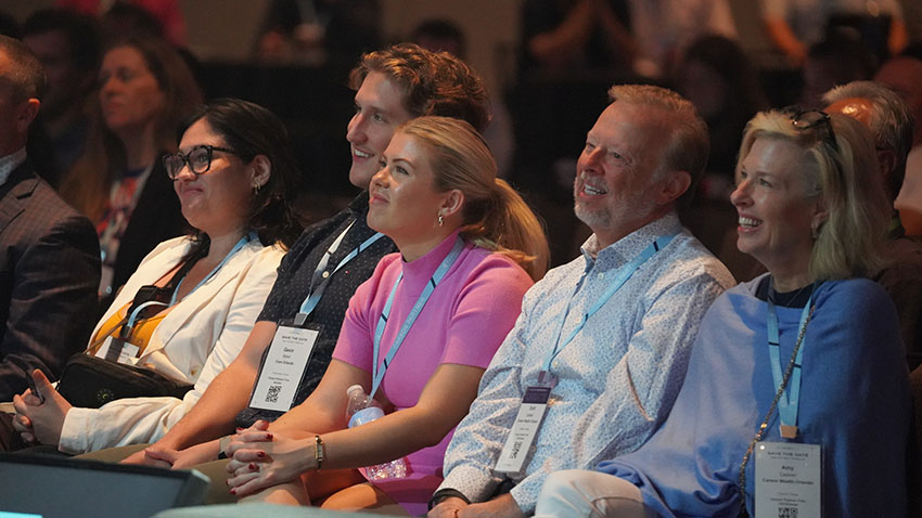 A1101588 Marketing team members at Partner Summit 2023