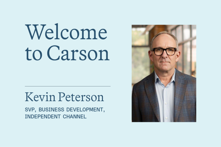 Carson Group Taps Kevin Peterson to Lead Recruiting for Independent Advisors
