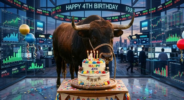 The Bull Market Turns Four 🎂